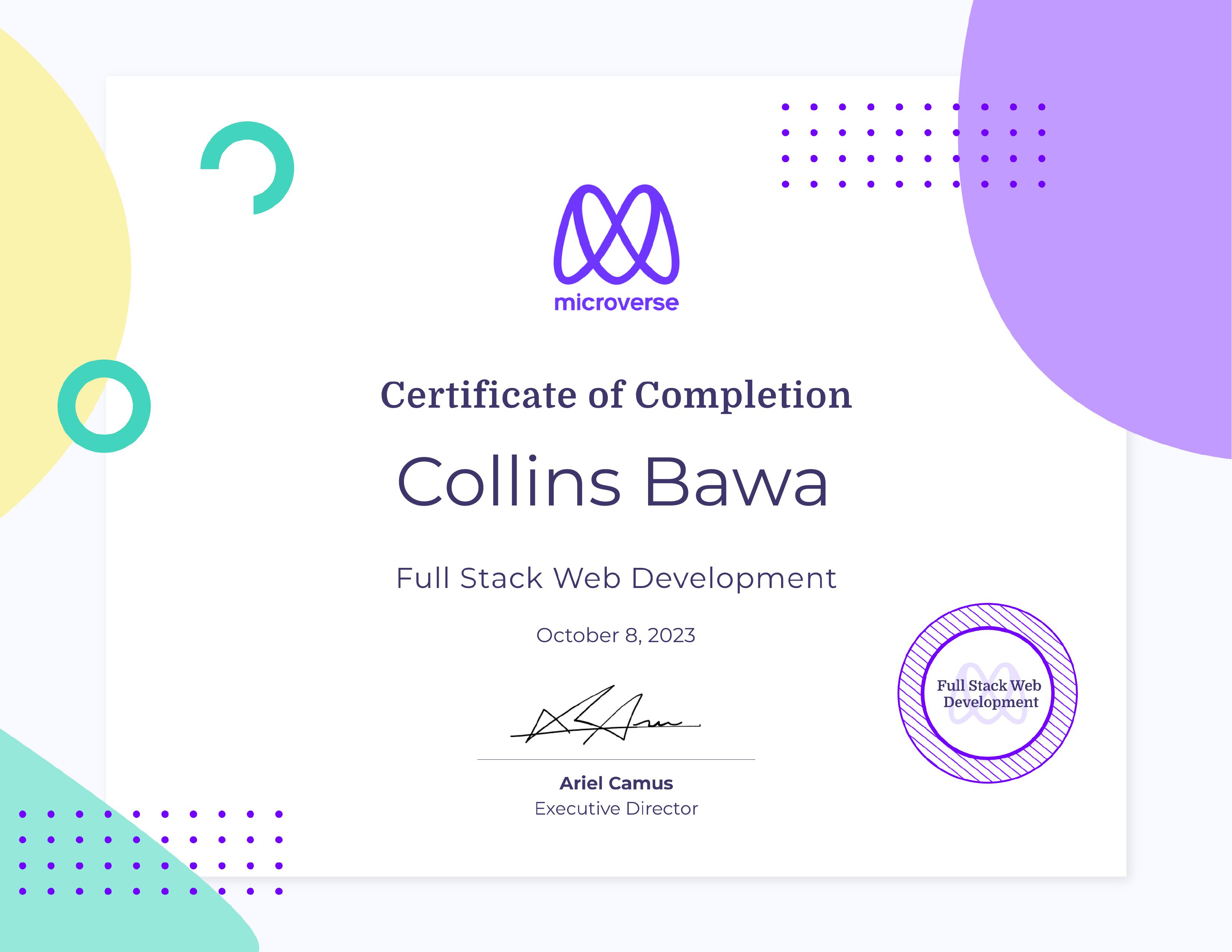 Full-Stack Software Development